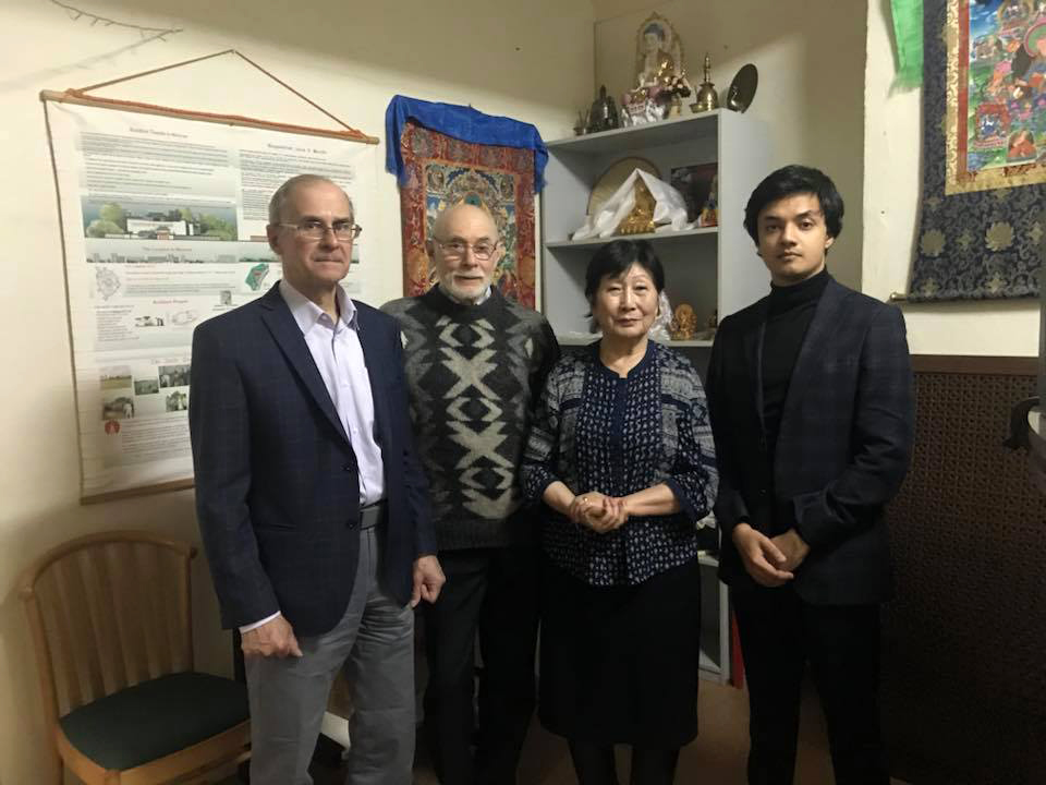Meeting with Chairman of Moscow Buddhist community