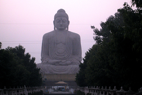 Bodhgaya. Buddha Statue