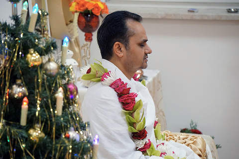 Шри Пракаш Джи. Медитация в центре Shri Prakash Dham e.V. Берлин, декабрь 2017 г.
