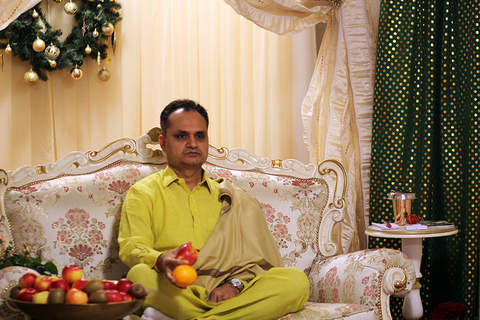 Шри Пракаш Джи. Даршан (благословение) в Новогодние праздники. Ашрам в Подмосковье, январь 2020 г.